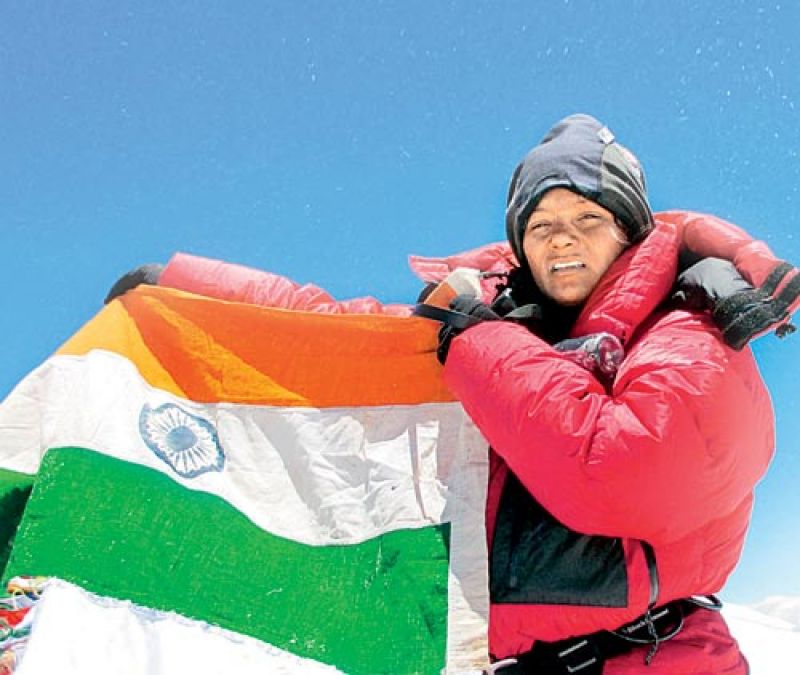 Arunima sinha on Mount everest