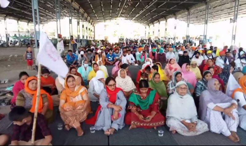 Kisan Mazdoor Sangharsh Committee Rally