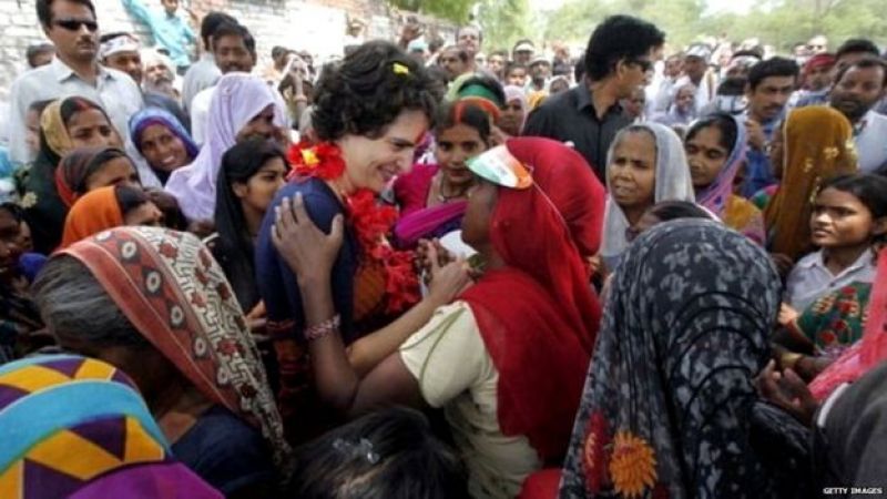  Priyanka Gandhi's rally