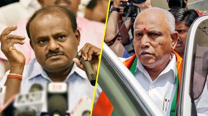 kumarswamy and yediyurappa