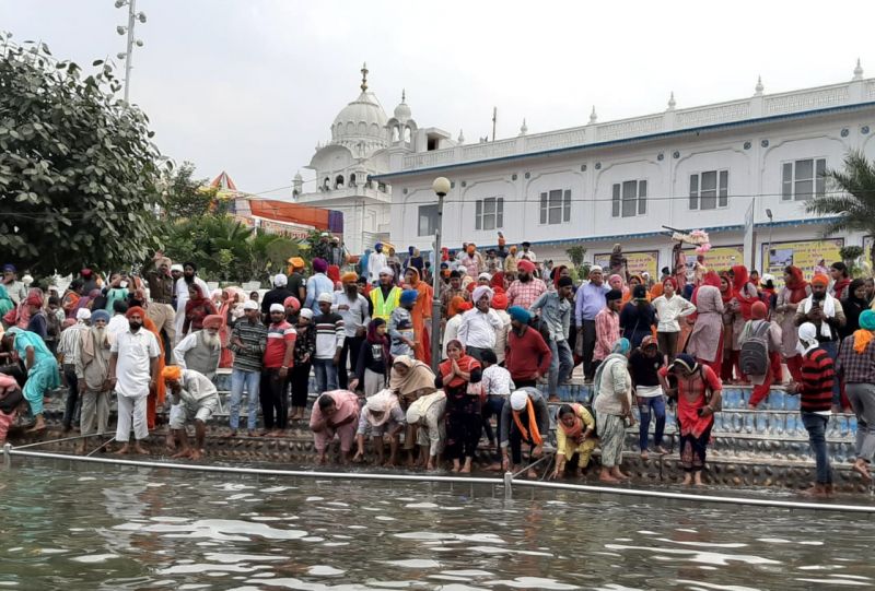 Pilgrims dream to perform an 'Ishnan' in holy Bein becomes reality