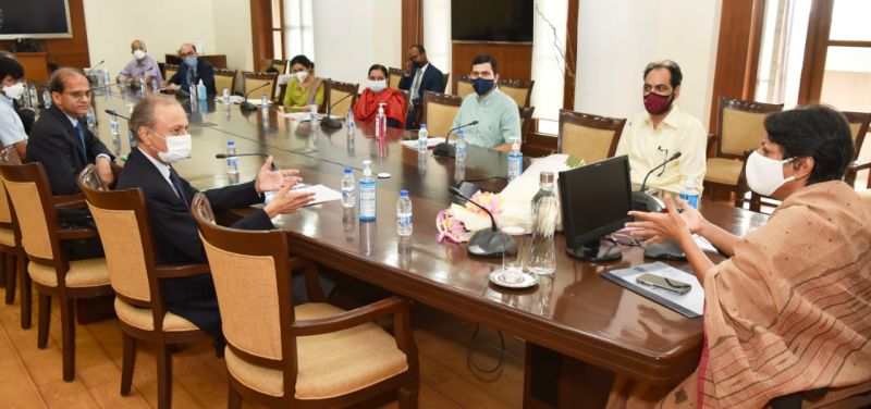 Chief Secretary Vini Mahajan and Others