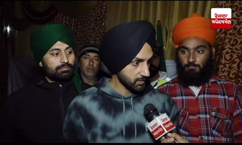 Gurjeet Singh at farmers Protest Delhi