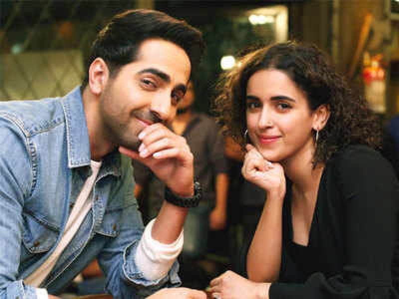 Ayushman khurana And Sanya Malhotra