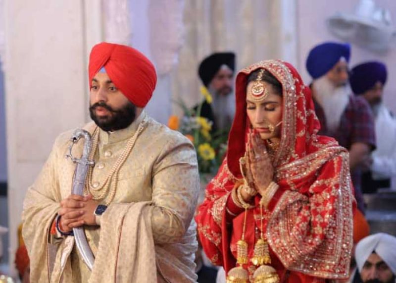 harjot bains marriage