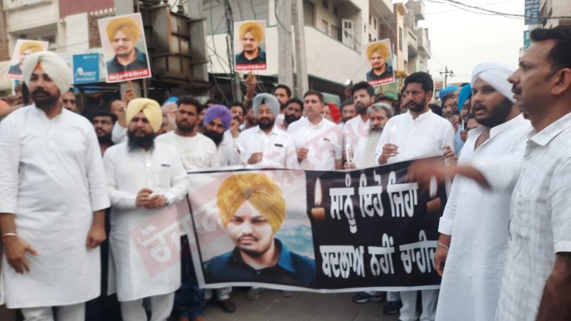 Punjab Congress Candle March Punjab Congress Candle March