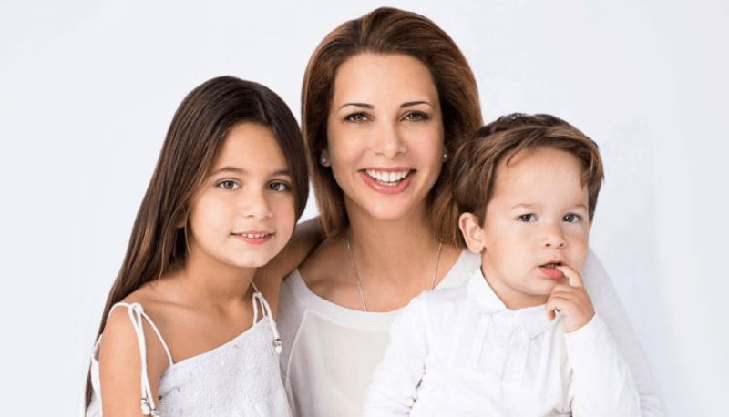 Princess Haya flees UAE with money kids