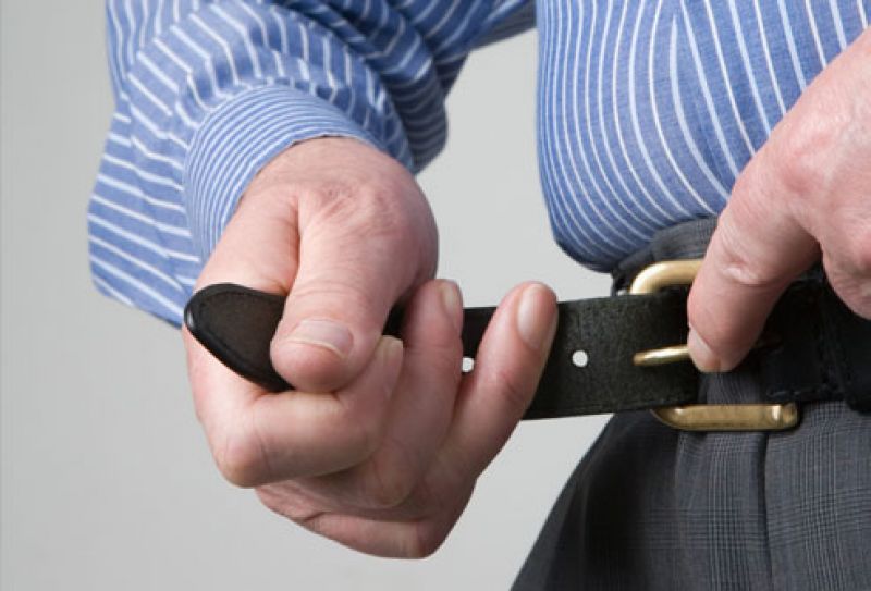 Tight belt cause problems