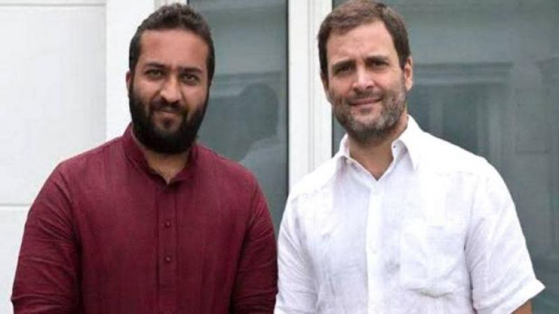  Firoj Khan With Rahul Gandhi