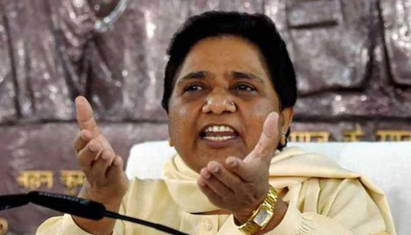 mayawati attack on bjp in dalit case