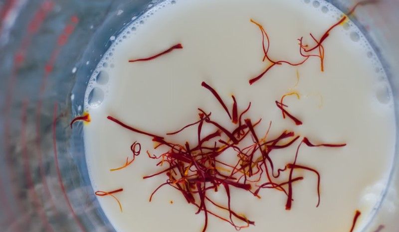 Saffron and Milk