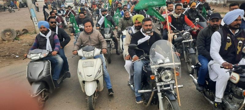 AAP holds motorcycle rallies across state 