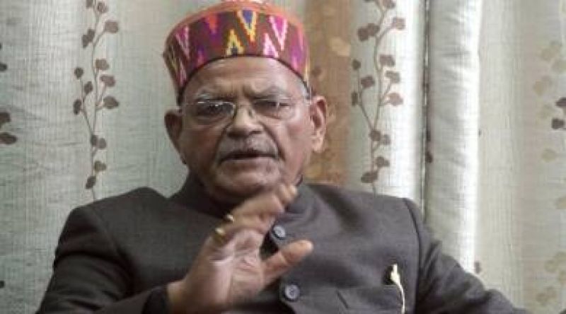  Former Union minister Pandit Sukh Ram passes away 