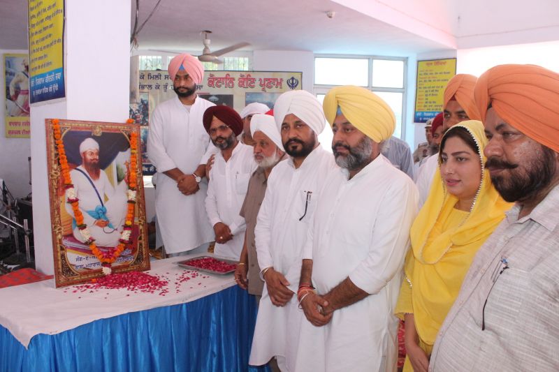 Channi announces to install statue of Bhai Maharaj Singh Channi announces to install statue of Bhai Maharaj Singh