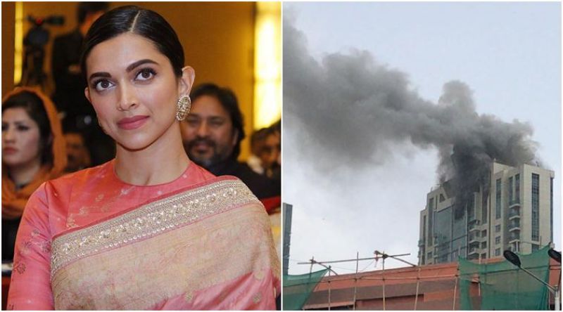 Deepika Padukone's building fire