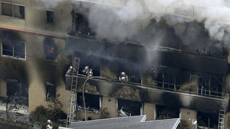 24 dead in Japanese anime studio arson attack