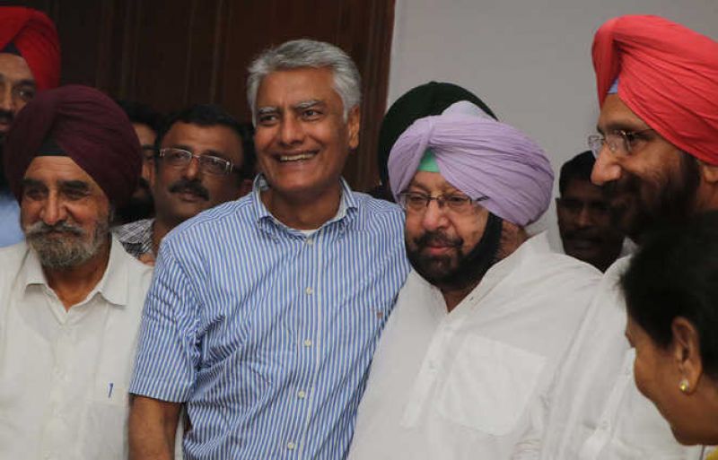 Capt Amarinder Singh , Sunil Jakhar 