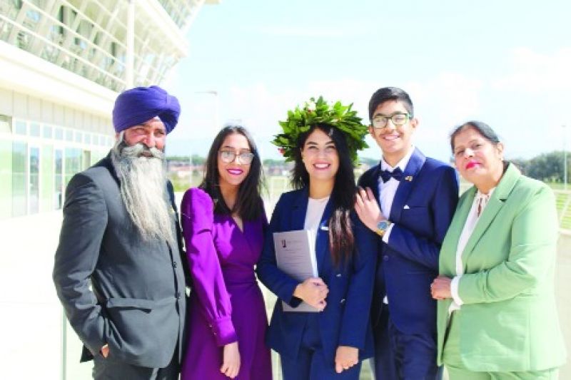 Punjabi girl boosts Indian pride in Italy