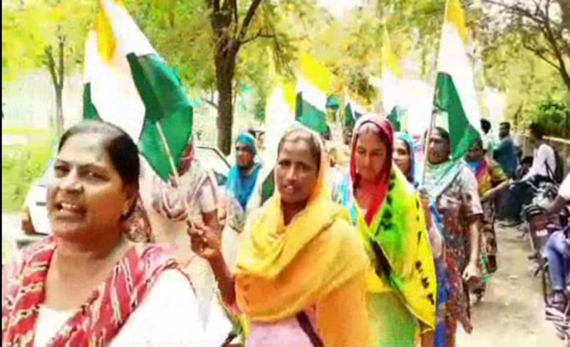Punjab mid-day meal workers protest in moga
