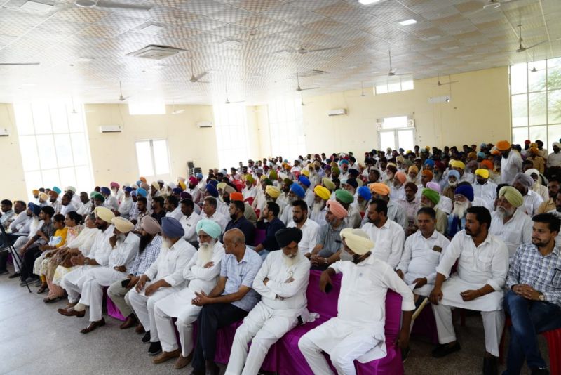 Sanjha Sunehra Punjab Manch held a town-hall meeting with members of the  public at Mansa today.