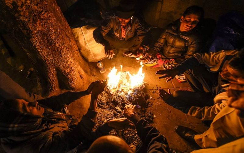 Cold wave in North India Cold wave in North India