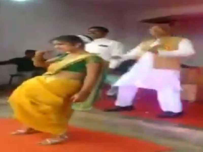 NCP MP dances with girl students
