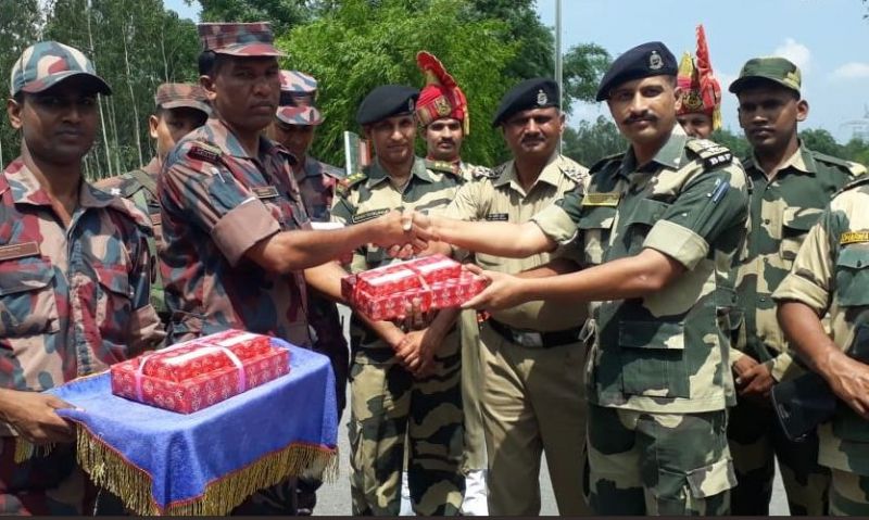 Celebration of Eid By security personnel