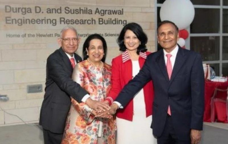 , Dr. Durga Das Agrawal and his wife Sushila 