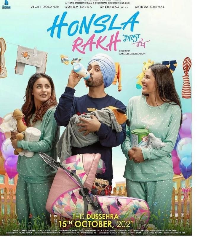 Laddi Cheema is promoting the movie 'Honsla Rakh' in a different way Laddi Cheema is promoting the movie 'Honsla Rakh' in a different way