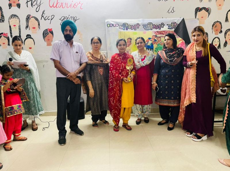 Team Fight for Right celebrates' Teeyan at Jyoti Saroop Kanya Asra Kharar  Team Fight for Right celebrates' Teeyan at Jyoti Saroop Kanya Asra Kharar
