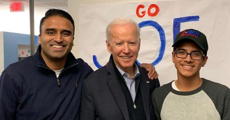 Maju Varghese Joe Biden
