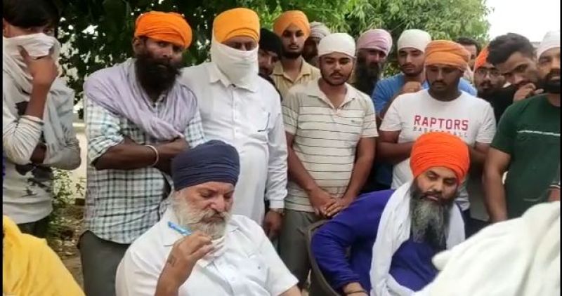 Saroop of Sri Guru Granth Sahib Ji burnt in fire