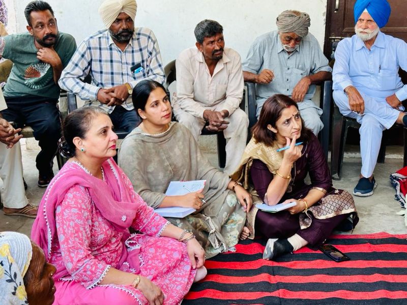 Jai Inder Kaur started drug awareness campaign from Muradpur village of Samana