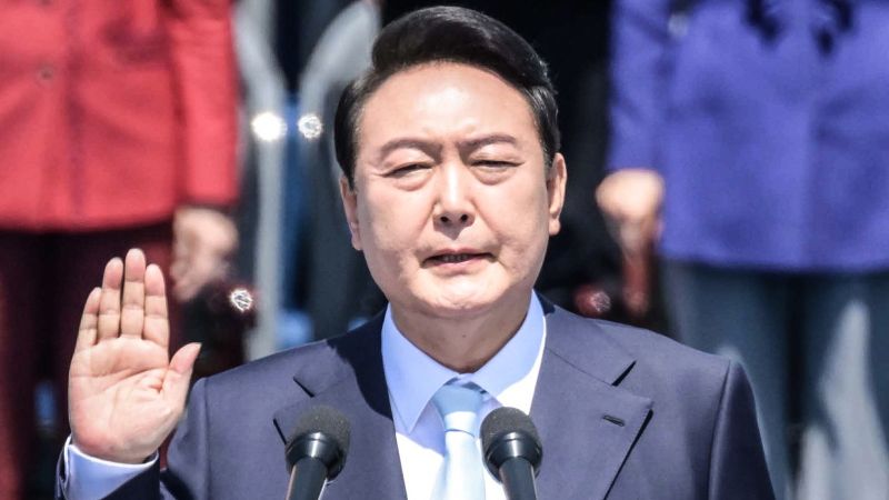 Yoon Suk-yeol sworn in as South Korean president