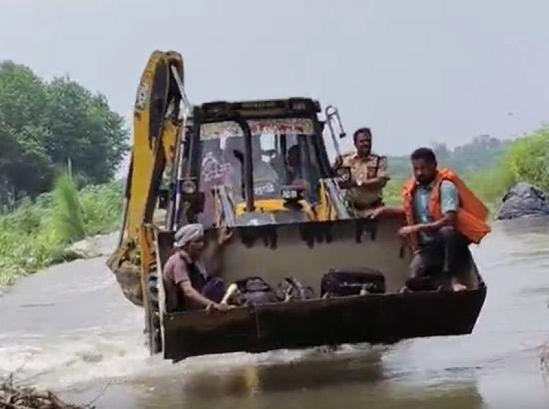 DSP Nangal on JCB
