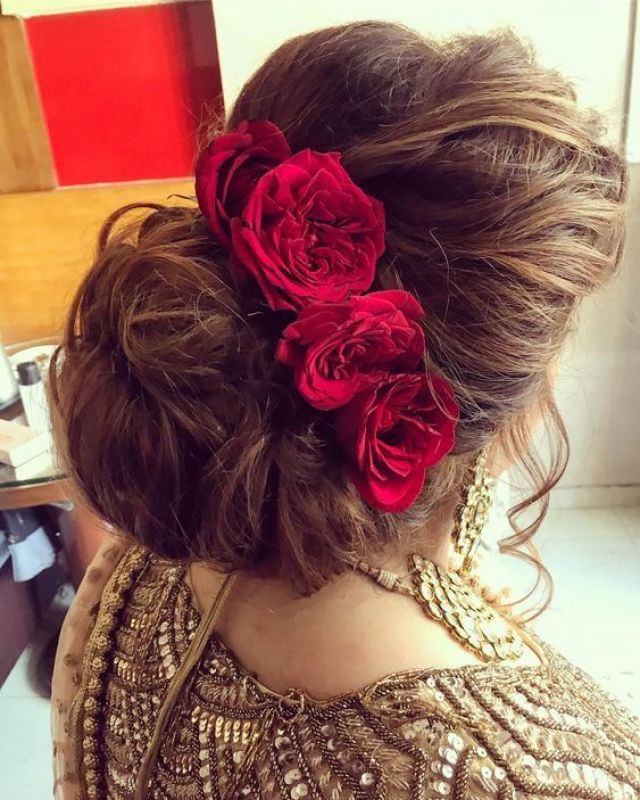 Intricate Floral Updo