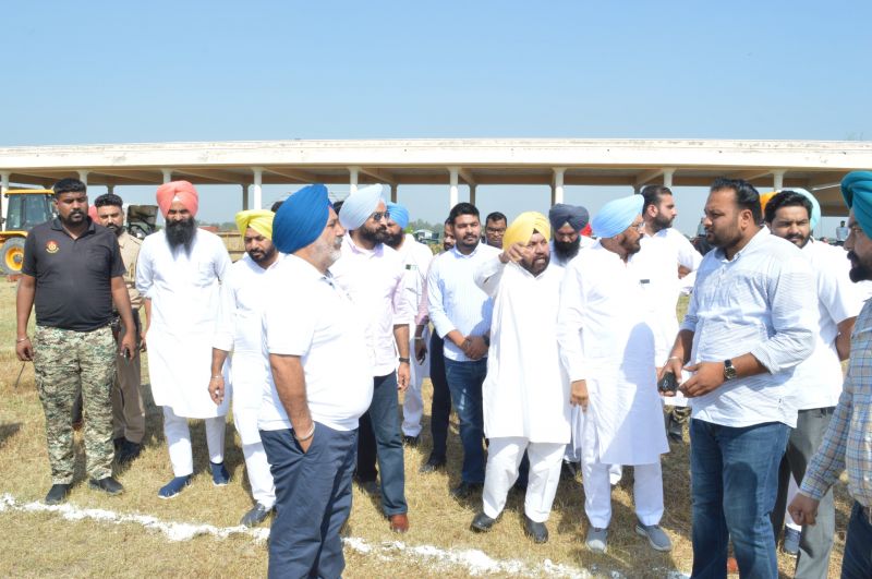 Cabinet Minister Jouramajra reviewed the preparations for the state level event to be held on October 2 in Patiala
