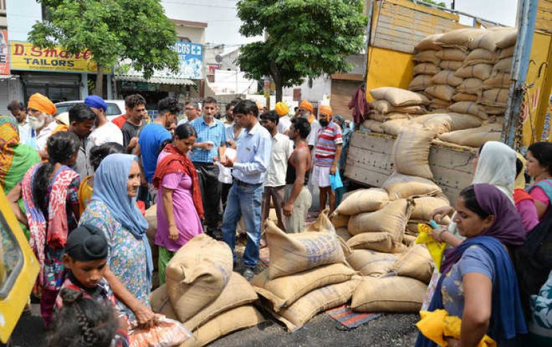 4 Suspended over diversion of food grains