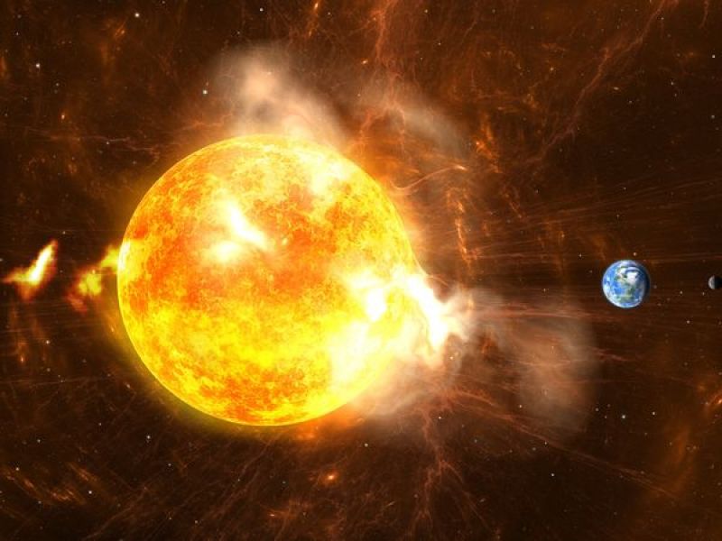 Powerful solar storm approaching Earth