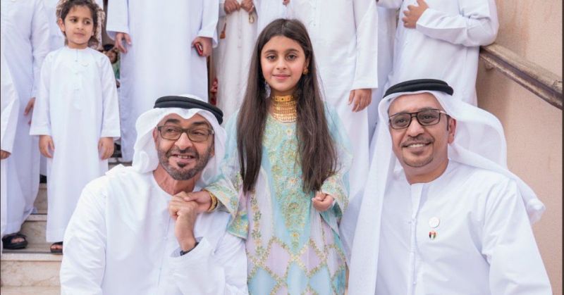 Abu Dhabi Crown Prince Visits Girl Who Couldn’t Shake His Hand During Event