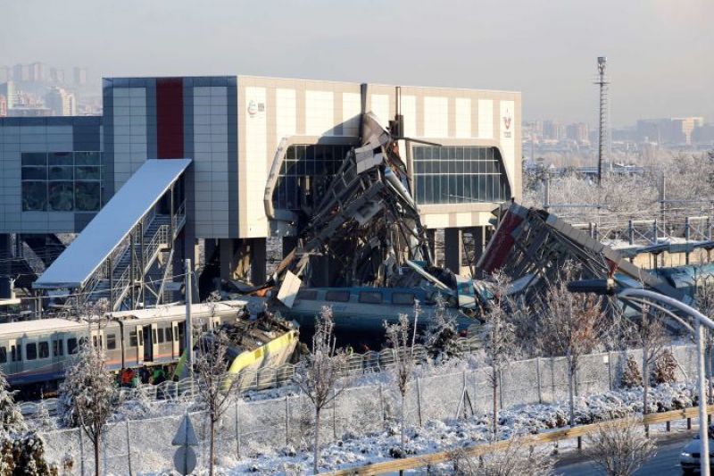 Turkey Train Accident