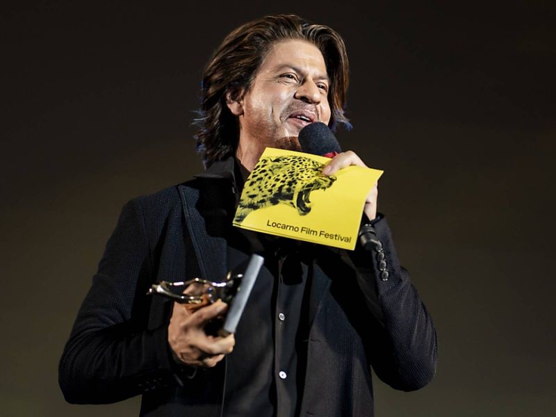 Shahrukh Khan honored with Pardo Alla Career Award