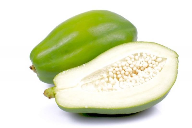 raw papaya 