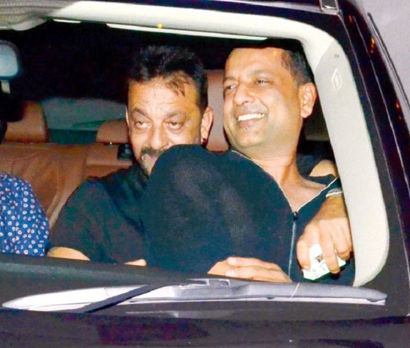 Sanjay Dutt and Paresh Ghelani