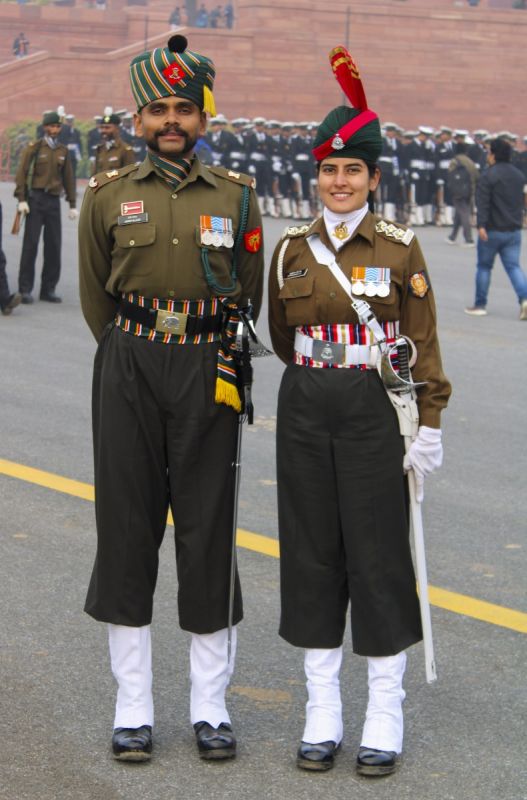 In a first Army couple set to march down Kartavya Path In a first Army couple set to march down Kartavya Path