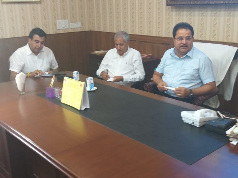 O P Soni assumes office as Medical Education Minister