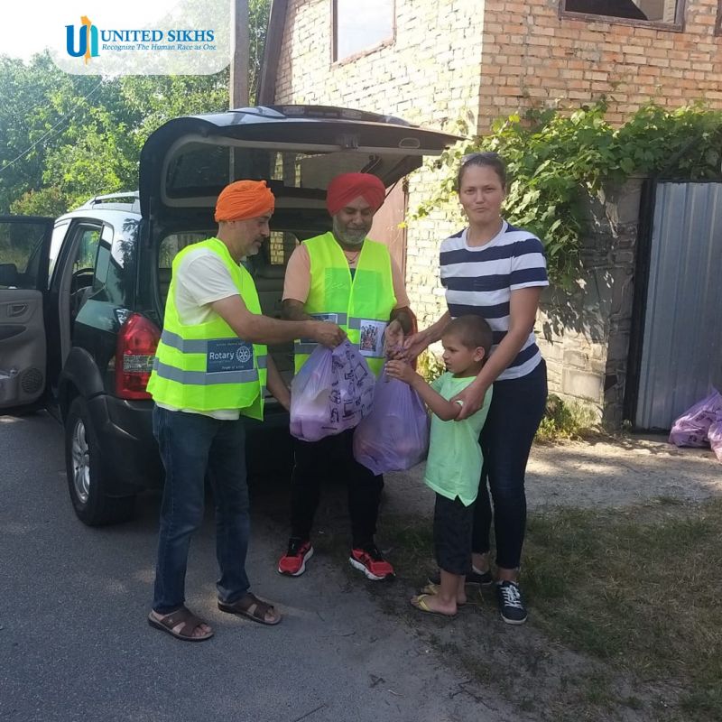 United Sikhs, a messiah for the needy in Ukraine, is helping the needy