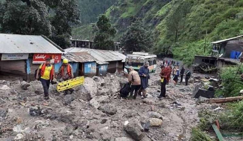 Cloudburst in Jammu and Kashmir's Kishtwar