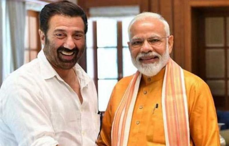 Sunny Deol With Narender Modi