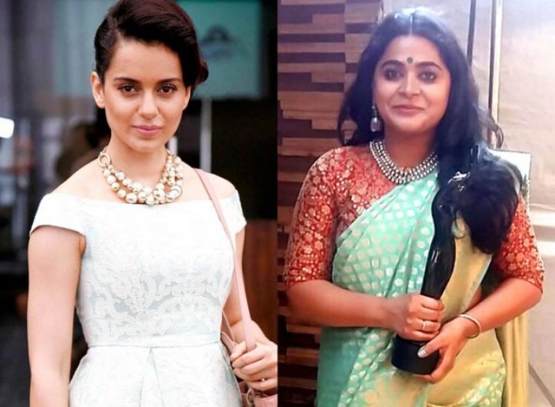 Kangana Ranaut with director